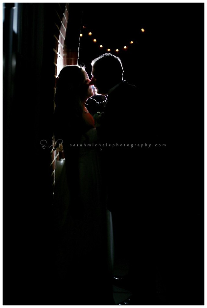 moonlit bridal portraits 