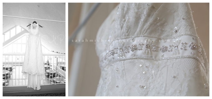 Maryland wedding photographer dress details 