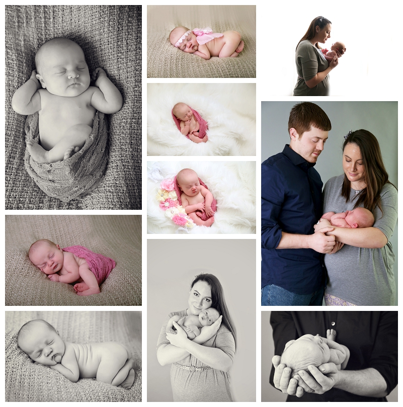 Baby girl Newborn Session Maryland Child Photographer