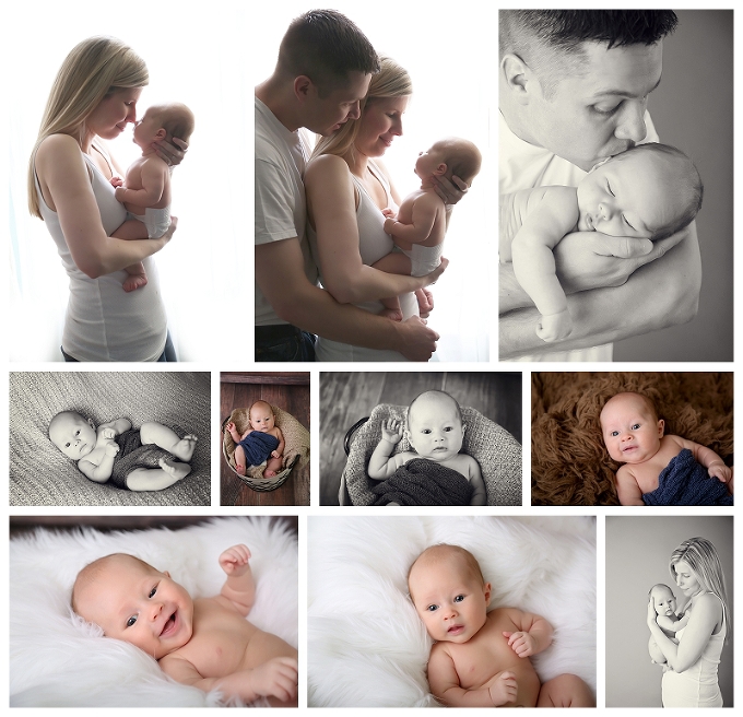 Baby boy newborn session Maryland Child Photographer 
