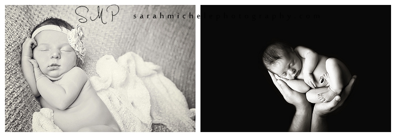 Annapolis Newborn Photographer | Black and white