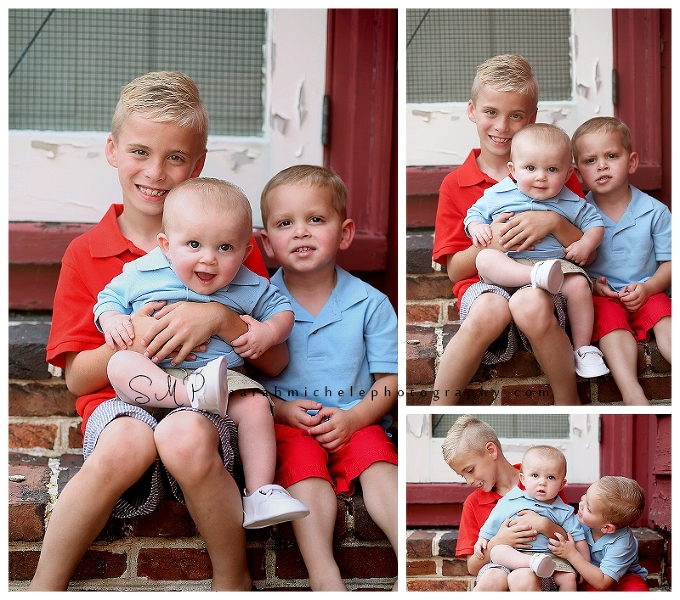 Annapolis Family Photographer  red white and blue