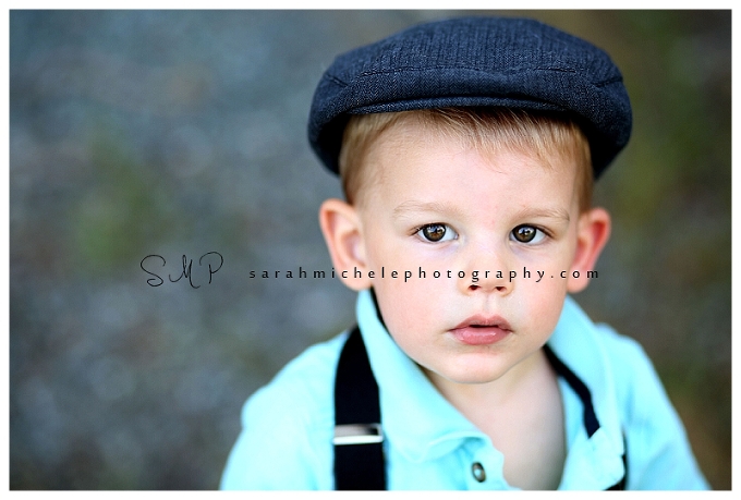 Annapolis Family Photographer | Little boy portrait golf hat 