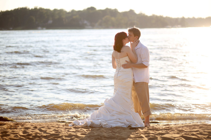 Annapolis Wedding Photographer | Sunset beach 