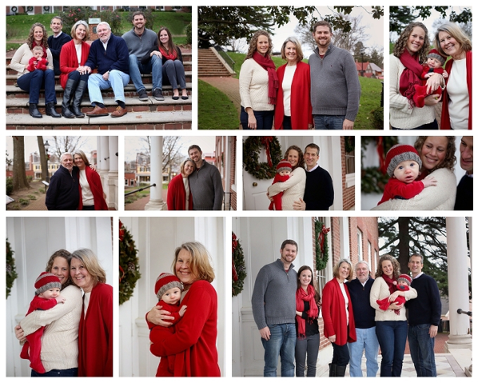 Annapolis Family photographer photographs family in State Circle Annapolis 