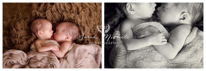 Annapolis Newborn Photographer twin boy and girl 