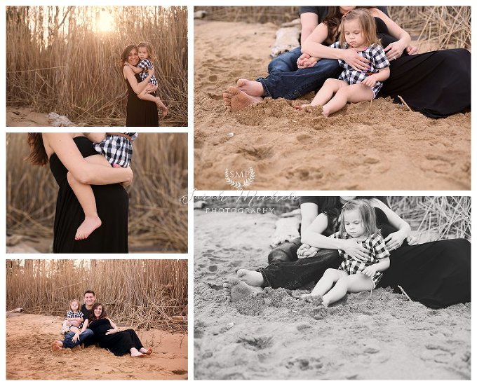 Annapolis Family Photographer Maternity Beach session 