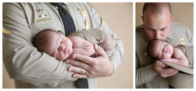 Annapolis Newborn Photographer state police