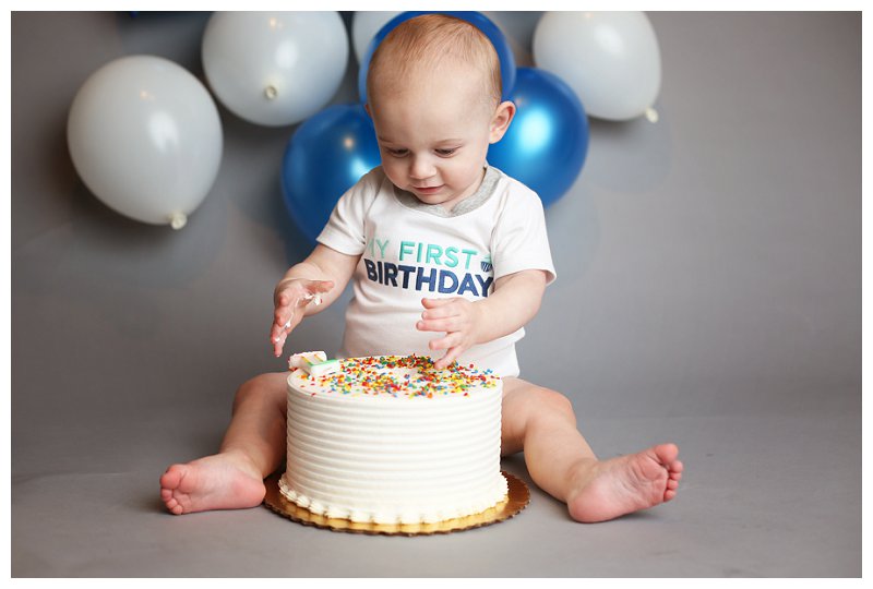 Annapolis Family Photographer cake smash