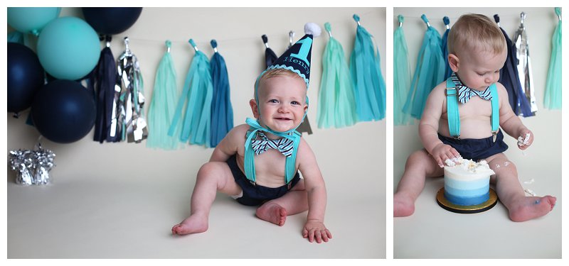Annapolis Family Photographer cake smash 