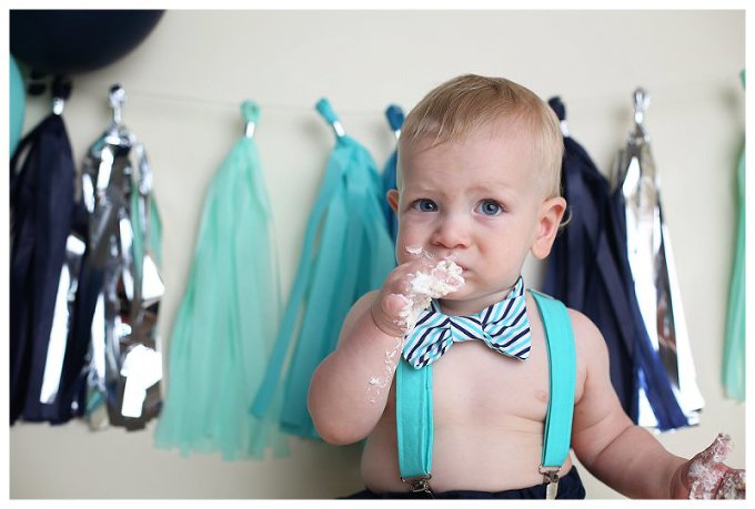 Annapolis Family Photographer cake smash 
