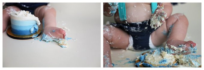 Annapolis Family Photographer cake smash 
