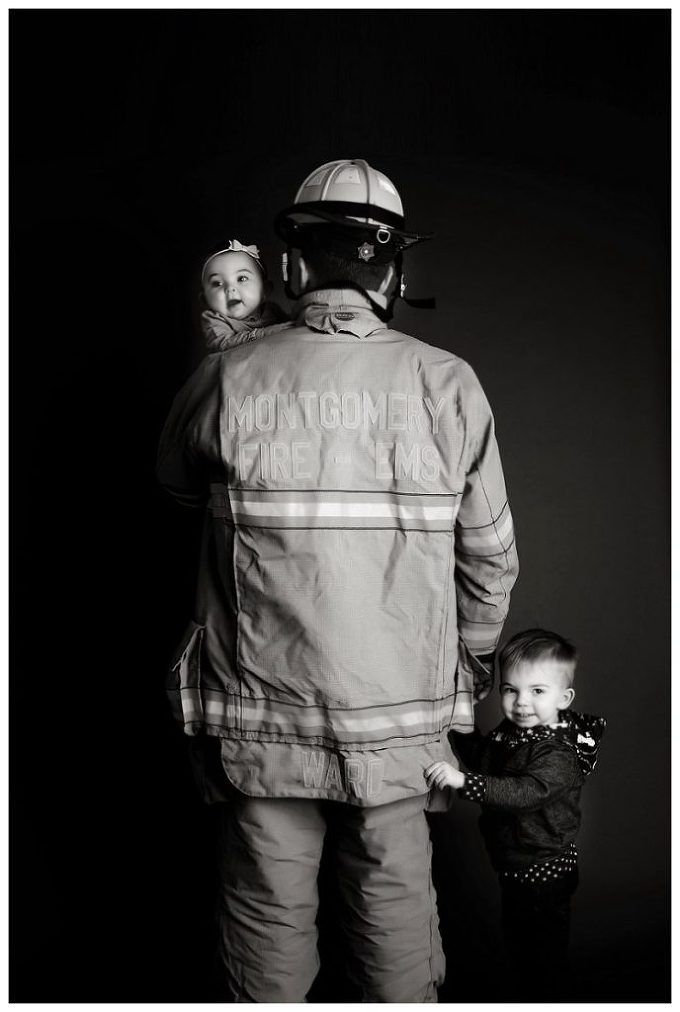 Annapolis Family Photographer firefighter