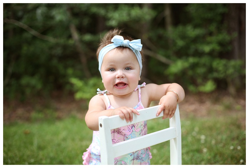 Annapolis photographer first birthday photos 