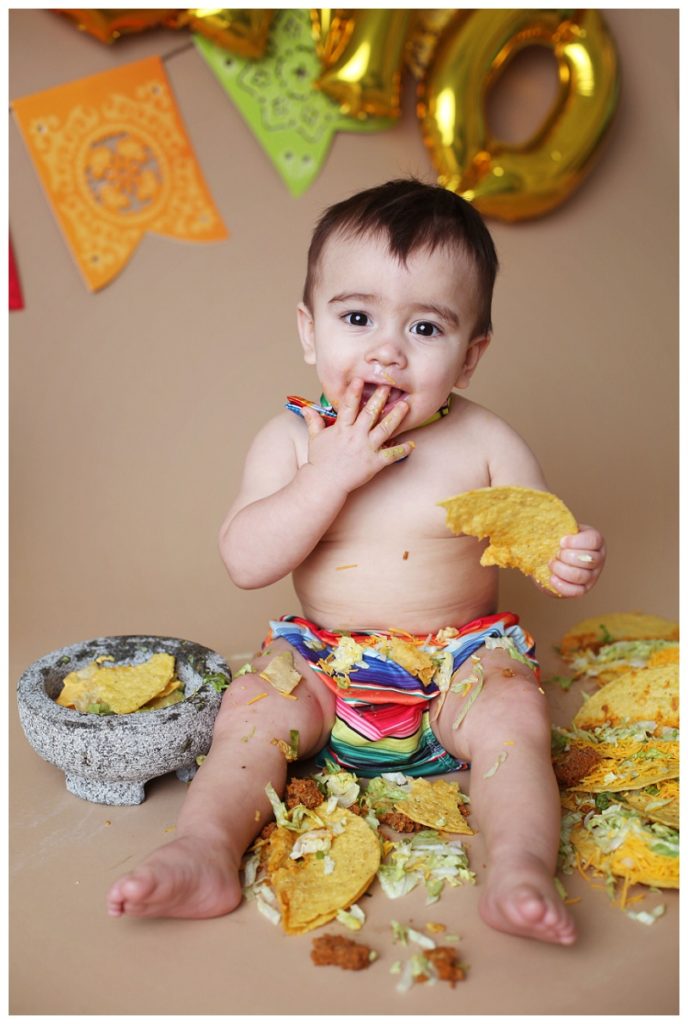 Baltimore Family Photographer taco smash