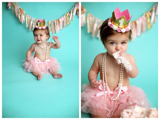 Baltimore Family Photographer cake smash 