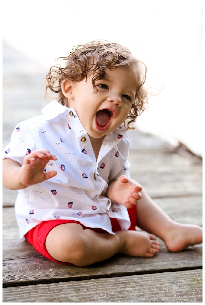 Annapolis Family photographer cake smash 