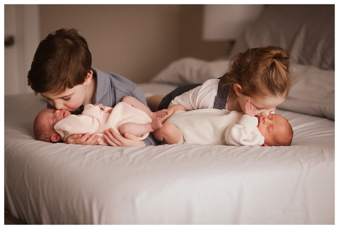 Baltimore Newborn Photographer Twins