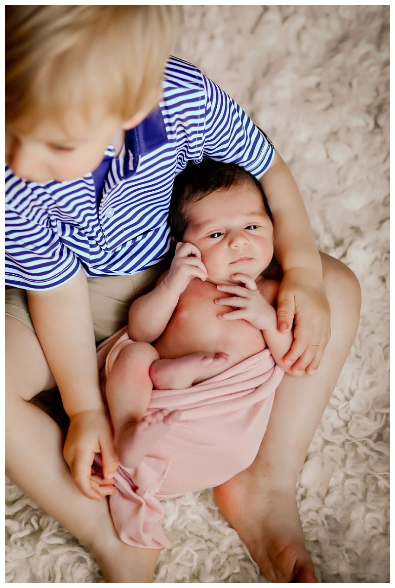 Maryland Lifestyle Newborn Photographer In home session 