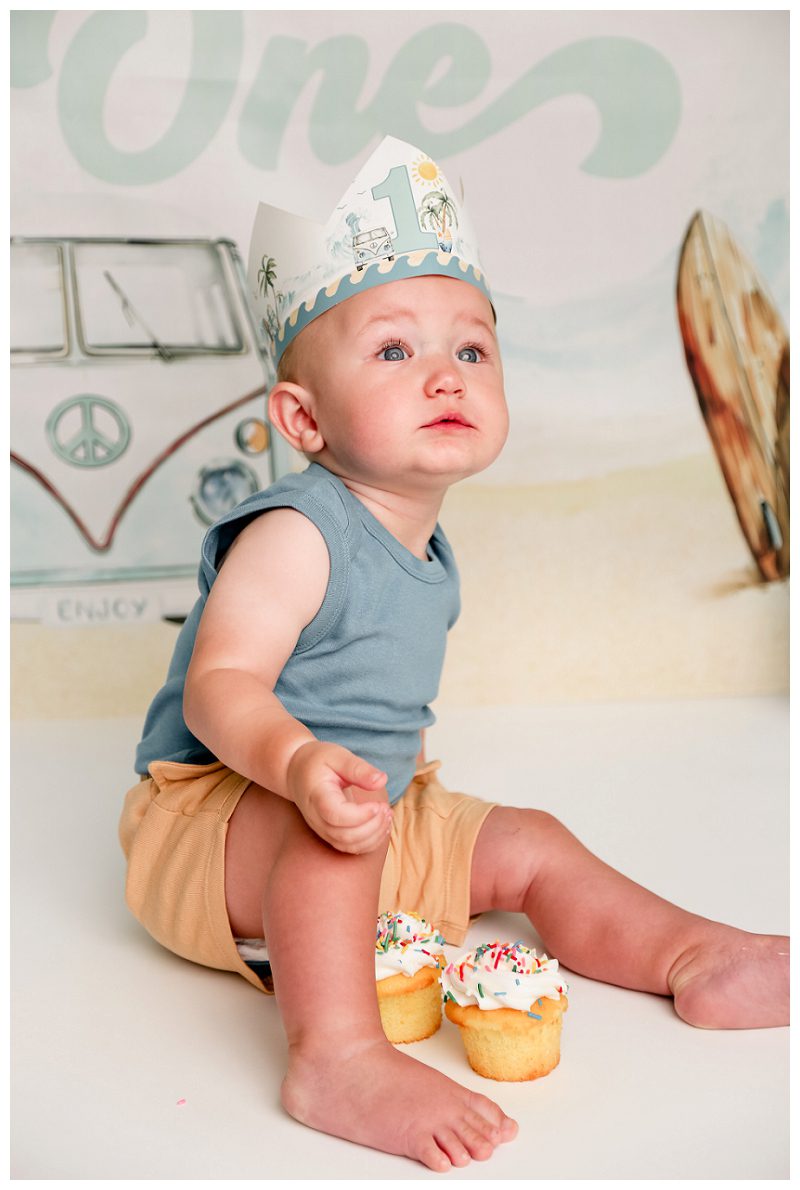 Baltimore cake smash photographer